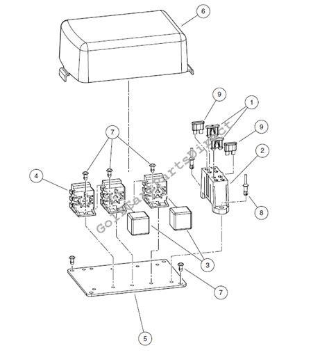 Electrical Component Box, Gasoline Vehicle 